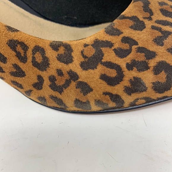 Clarks Illeana Tulip Leopard print leather upper high heel pumps shoes comfort - Picture 9 of 9